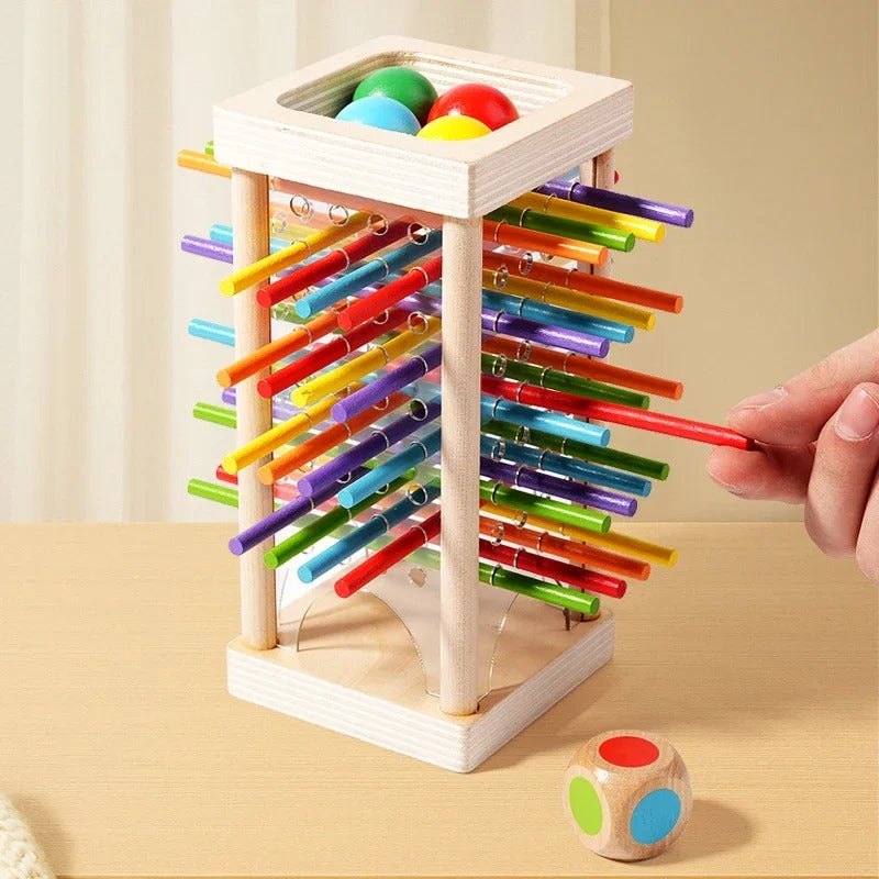 Jeu de logique et d’apprentissage en bois pour enfants