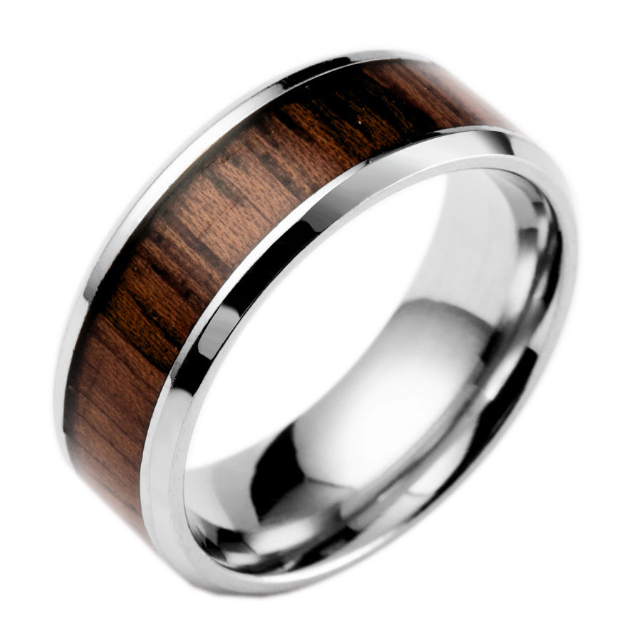 Bague unisexe bois incrustation bijou collier pendentif mariage cadeau anniversaire art décoration environnement écologique renouvelable responsable - lebois-eco.com