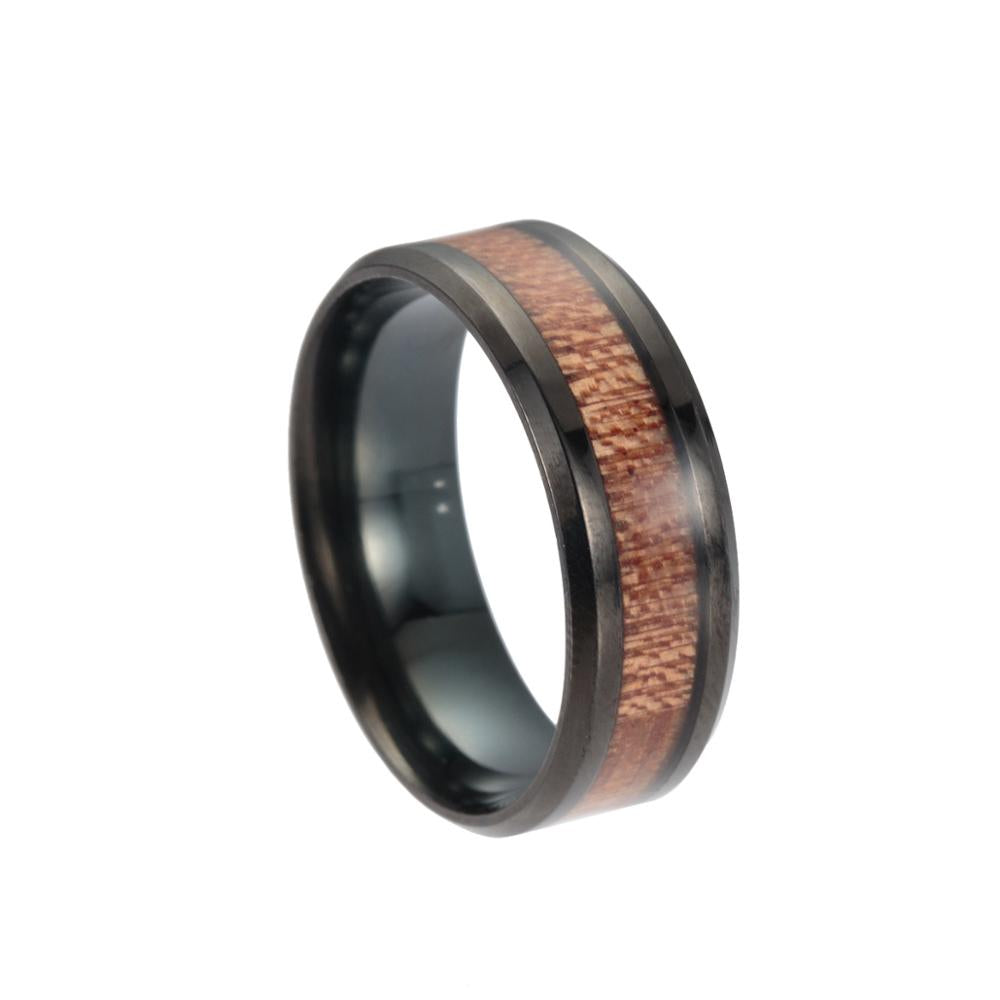 Bague unisexe bois incrustation bijou collier pendentif mariage cadeau anniversaire art décoration environnement écologique renouvelable responsable - lebois-eco.com