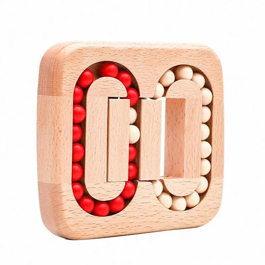 Casse tête bois hêtre billes infinies pour enfant adulte cadeau anniversaire noël écologique durable - lebois-eco.com