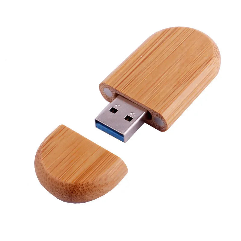 Clé usb 3.0 bois personnalisable noyer érable rose bambou logo prénom entreprise cadeau mariage anniversaire photographe durable écologique - lebois-eco.com