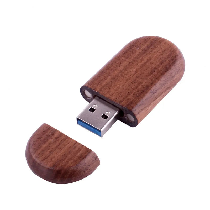 Clé usb 3.0 bois personnalisable noyer érable rose bambou logo prénom entreprise cadeau mariage anniversaire photographe durable écologique - lebois-eco.com