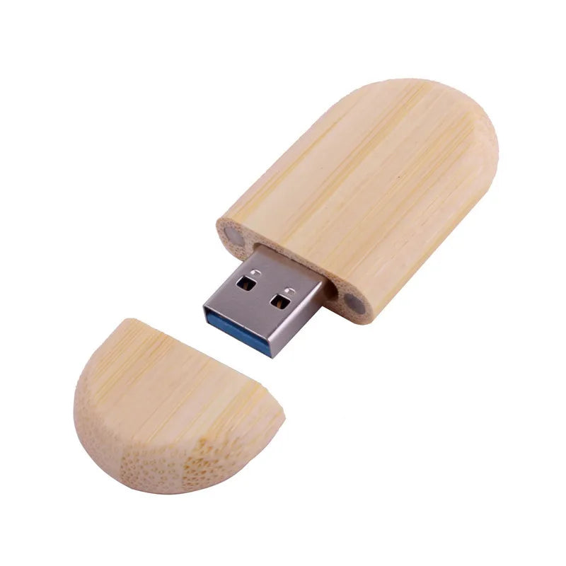 Clé usb 3.0 bois personnalisable noyer érable rose bambou logo prénom entreprise cadeau mariage anniversaire photographe durable écologique - lebois-eco.com
