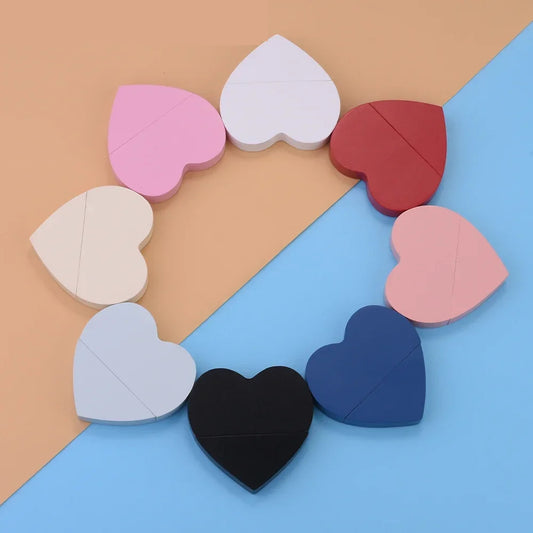 Clé usb forme coeur porte clé bois bambou multicolore personnalisable logo texte cadeaux promotion entreprise mariage photographe goodies durable - lebois-eco.com