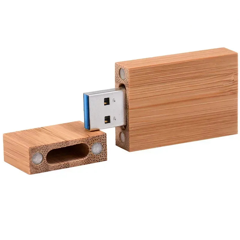 Coffret clé USB 3.0 bois personnalisable logo nom prénom custom gravure laser sur mesure promotion entreprise cadeau mariage anniversaire photographie - lebois-eco.com