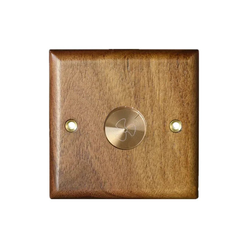 Interrupteur prise murale usb bois noyer laiton retro vintage décoration intérieure maison cuisine professionnel hotellerie restauration durable - lebois-eco.com