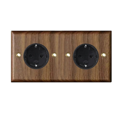 Interrupteurs / prises murales / Usb type C en bois