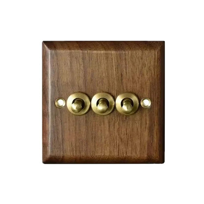 Interrupteurs / prises murales / Usb type C en bois