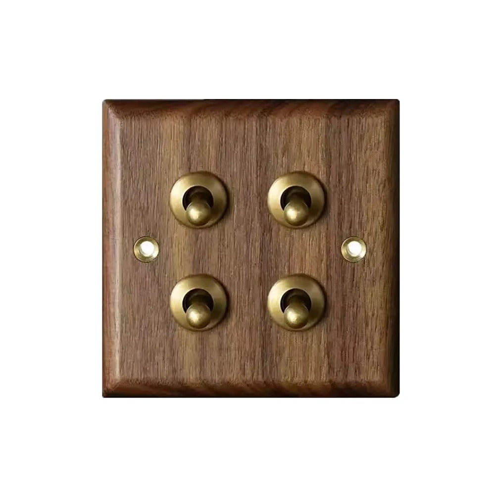 Interrupteurs / prises murales / Usb type C en bois