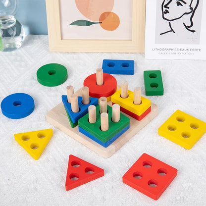 Jeu jouet bois à empiler bloc construction enfant bébé éveil apprentissage cadeau anniversaire noël écologique durable - lebois-eco.com