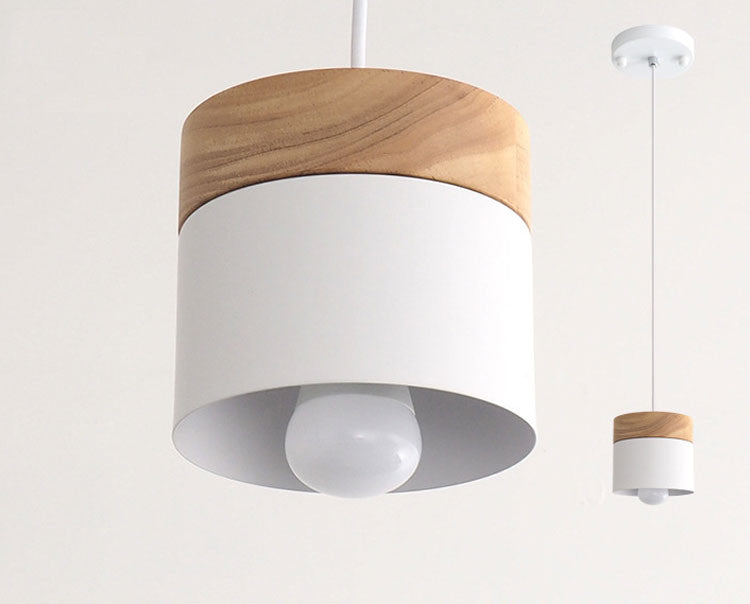 Lampe suspendue plafonnier bois bambou nordique minimaliste décoration intérieur luminaire E27 lumière ampoule renouvelable environnement écologie responsable - lebois-eco.com