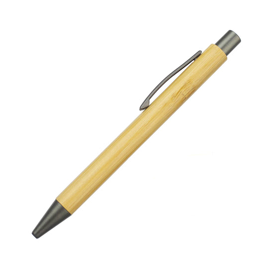 Lot stylo bambou personnalisable logo custom entreprise promotion cadeau société durable - lebois-eco.com