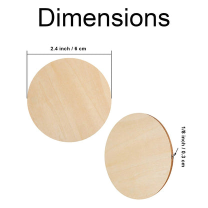 Dimensions magnet aimant en bois personnalisable pour gravure laser