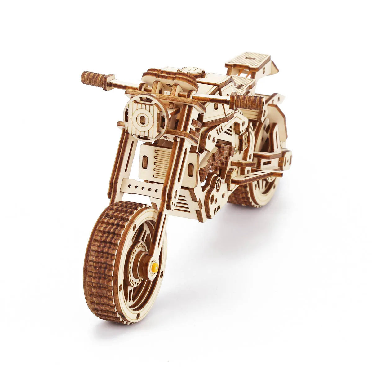 Maquette modélisme bois moto harley davidson sport jouet do it yourself assemblage construction fait main cadeau noël enfant adolescent adulte durable écologique - lebois-eco.com