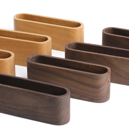 Porte cartes visite bois bambou hêtre noyer intérieur bureau travail professionel art déco maison support fournitures accessoires  papeterie durable écologique - lebois-eco.com