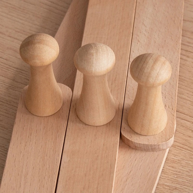 Porte manteau extensible accordéon à visser bois décoration rangement maison intérieur cuisine entrée écologique durable - lebois-eco.com