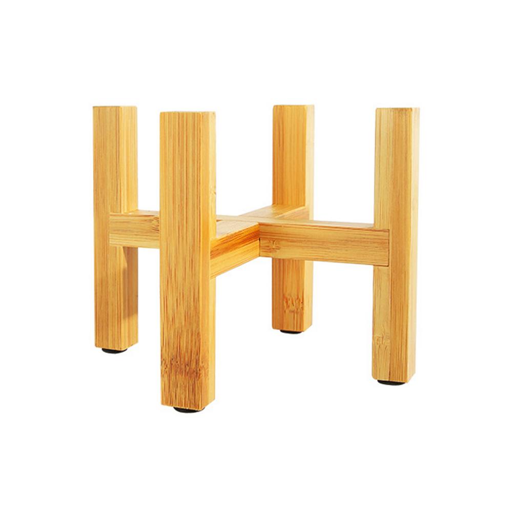 Support bois bambou démontable pot fleur plante solide durable décoration intérieur naturel maison jardin printemps été saison jardiner environnment écologique responsable renouvelable - lebois-eco.com