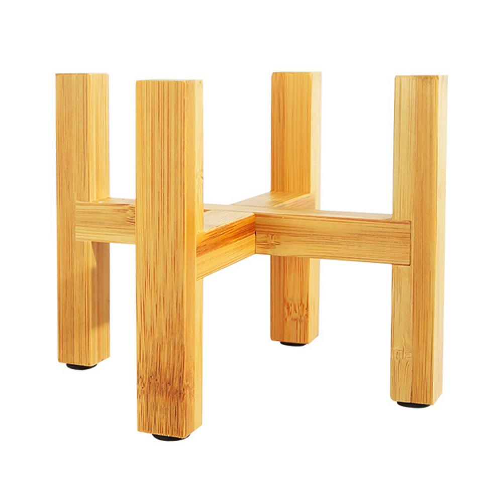 Support bois bambou démontable pot fleur plante solide durable décoration intérieur naturel maison jardin printemps été saison jardiner environnment écologique responsable renouvelable - lebois-eco.com
