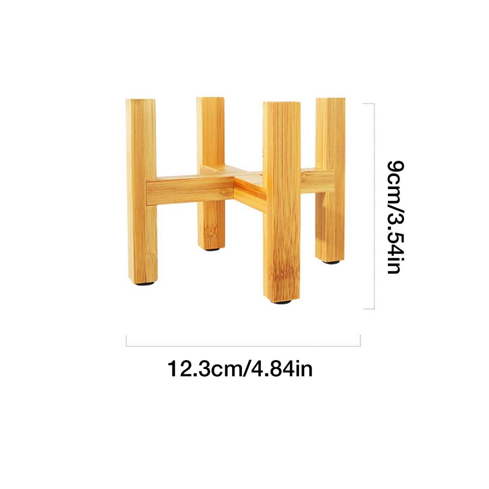 Support bois bambou démontable pot fleur plante solide durable décoration intérieur naturel maison jardin printemps été saison jardiner environnment écologique responsable renouvelable - lebois-eco.com