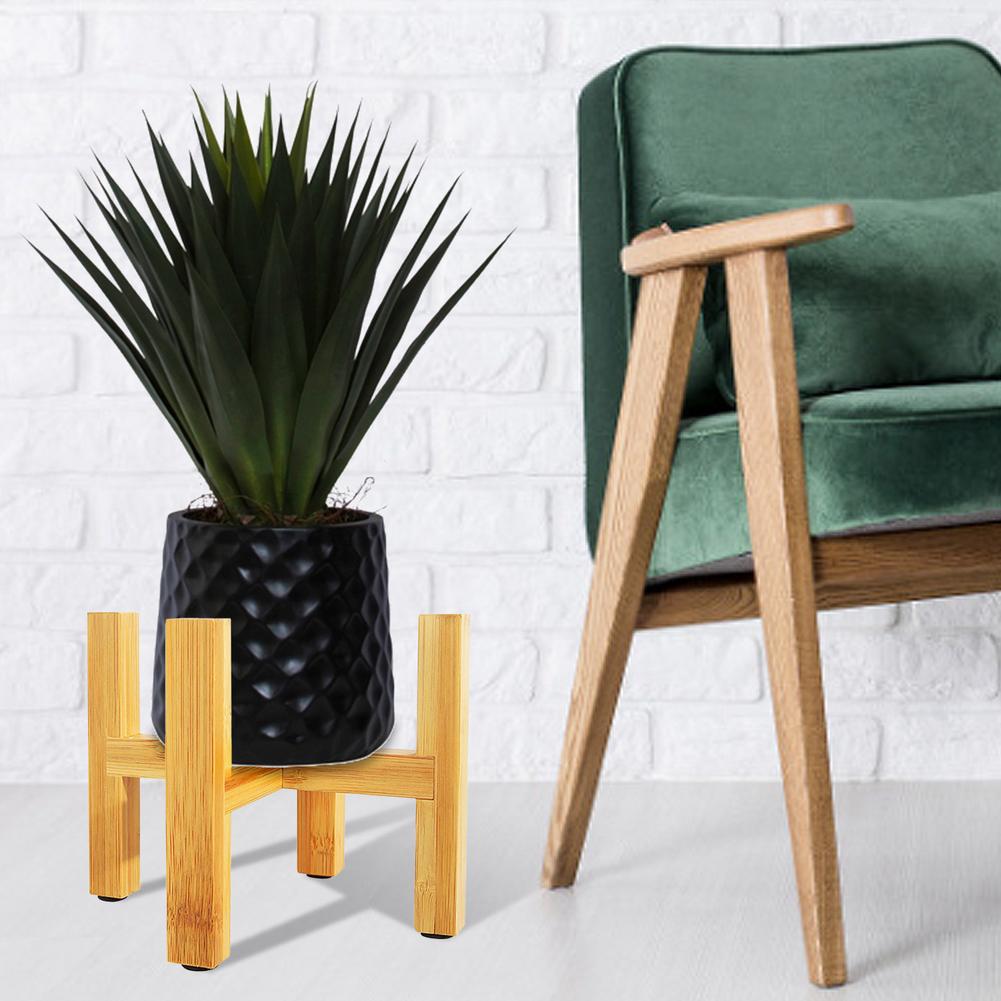 Support bois bambou démontable pot fleur plante solide durable décoration intérieur naturel maison jardin printemps été saison jardiner environnment écologique responsable renouvelable - lebois-eco.com