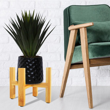 Support bois bambou démontable pot fleur plante solide durable décoration intérieur naturel maison jardin printemps été saison jardiner environnment écologique responsable renouvelable - lebois-eco.com