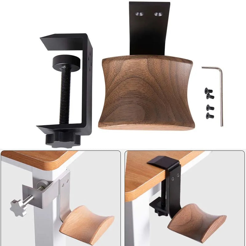 Support casque audio bois bureau gamer streameur twitch studio producteur musique ableton fruity loops fixation serrage bambou aluminium décoration durable - lebois-eco.com