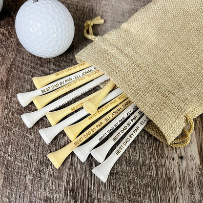 Tees golf en bois personnalisables logo et textes gravure laser pour golfeurs particuliers et entreprises cadeau unique - lebois-eco.com