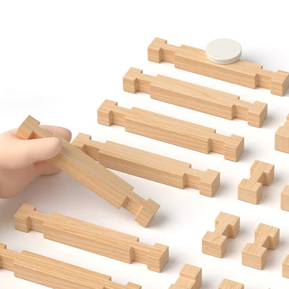 Jouet Montessori en bois écologique favorisant la créativité et la motricité fine