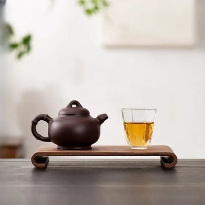 Plateau à thé en bois pour service du thé