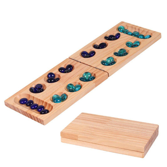 Jeu Mancala africain stratégie société bois bambou jouet enfant adulte renouvelable écologique environnement responsable - lebois-eco.com