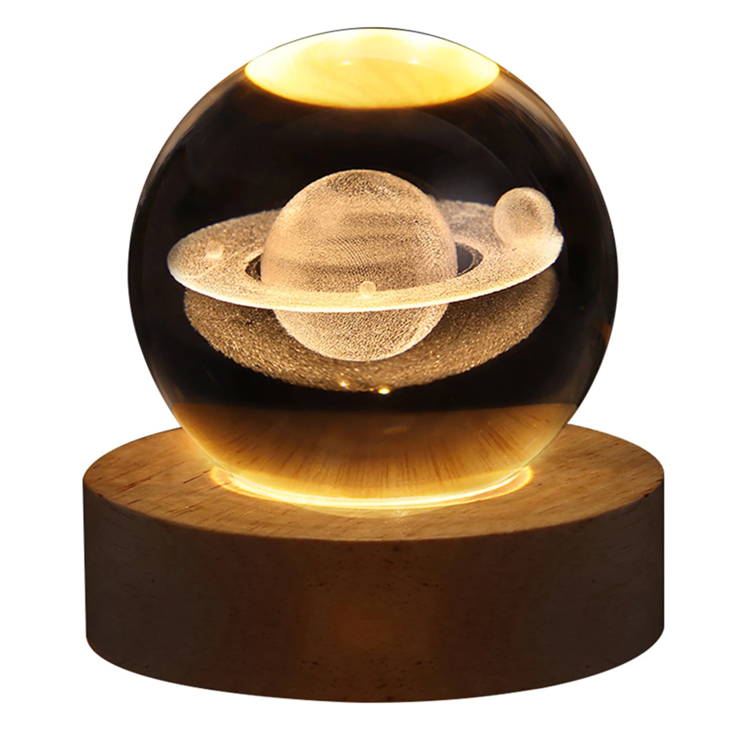 Lampe / veilleuse de chevet « Galaxie » gravure 3D