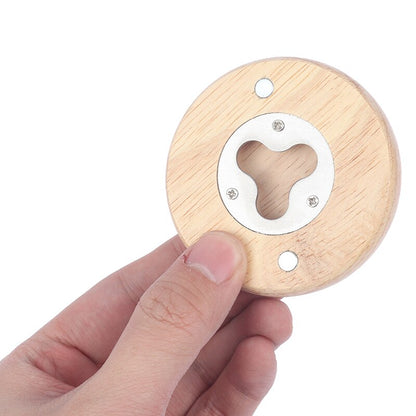 Ouvre bouteille décapsuleur bambou magnétique bières cadeau apéritif invitation dégustation environnement écologique responsable naturel renouvelable - lebois-eco.com