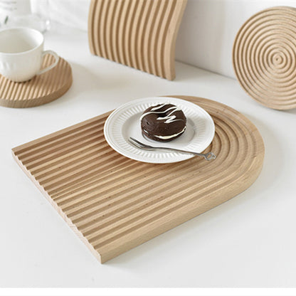 Planche à pain dessert plateau repas style nordique bois de hêtre haute qualité décoration art table présentation photo expo cuisine design environnement écologie responsable renouvelable - lebois-eco.com