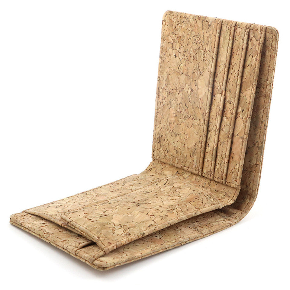 Porte monnaie liège véritable pièces billets carte bleue visa mastercard banque payer paiement accessoires environnement écologique responsable renouvelable - lebois-eco.com