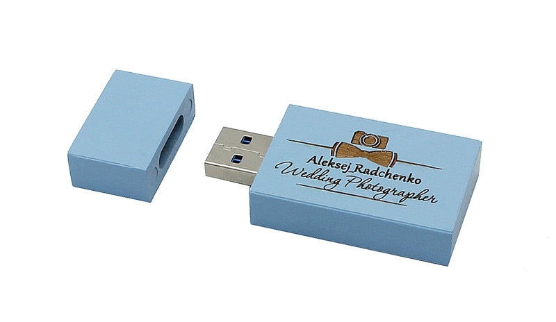 Clé usb 2.0 bambou personnalisable personnalisé logo prénom entreprise cadeau high tech anniversaire film mp3 photo fichier renouvelable écologique responsable environnement - lebois-eco.com