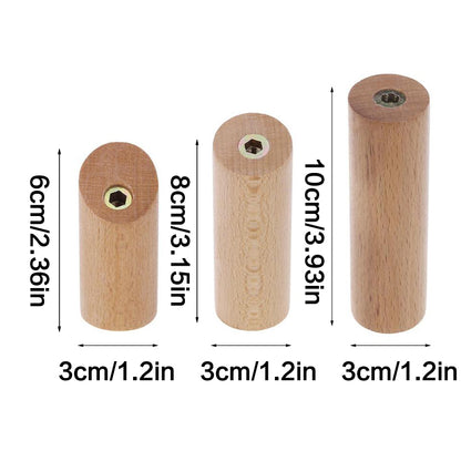 Porte-manteau mural en bois